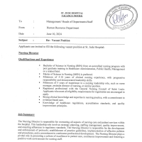St. Jude Hospital - Nursing Director